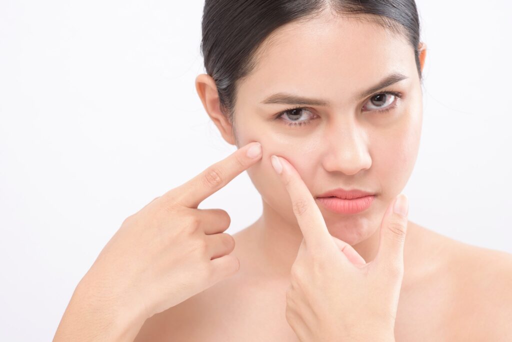 Beauty face woman