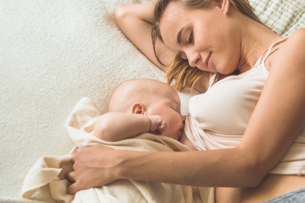 breast feeding baby
