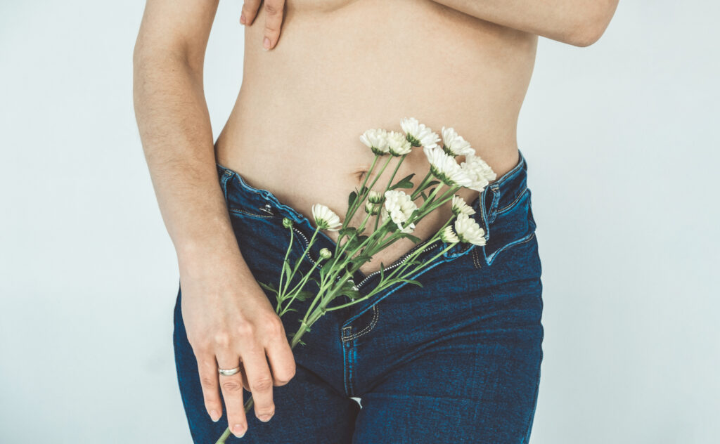 The concept of women's health, pregnancy planning, weight loss.