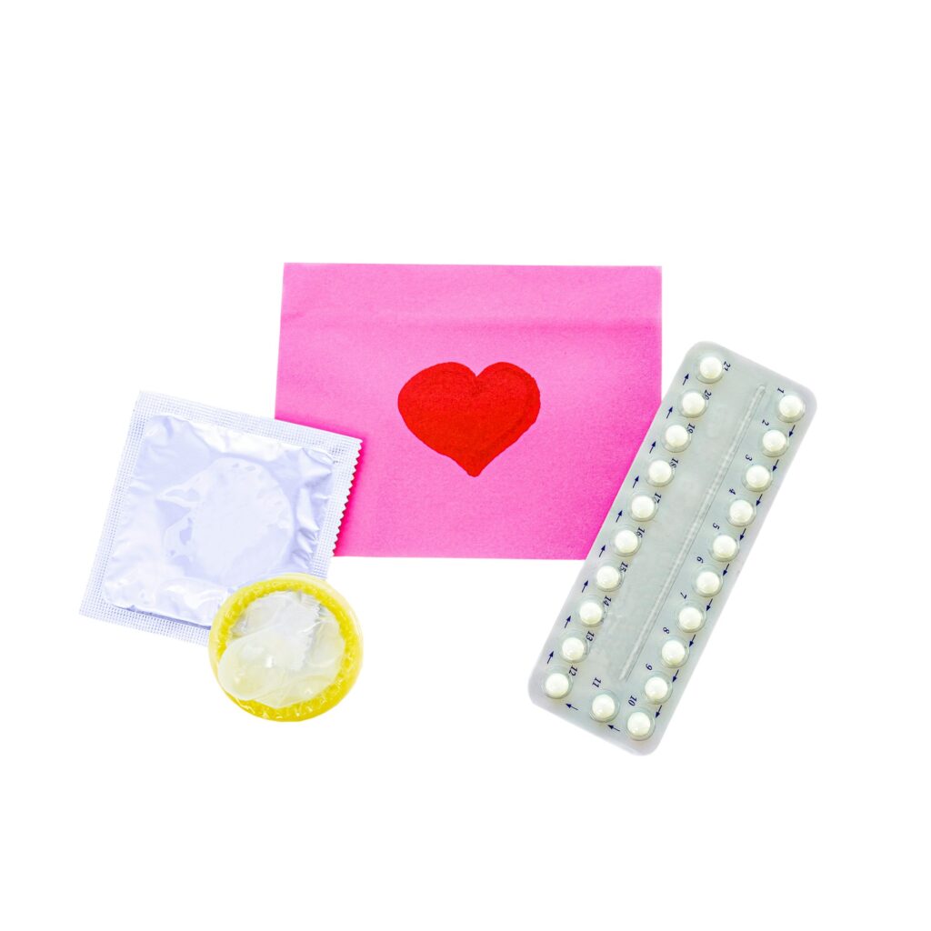 sex education, Contraceptives: condom and birth control pills