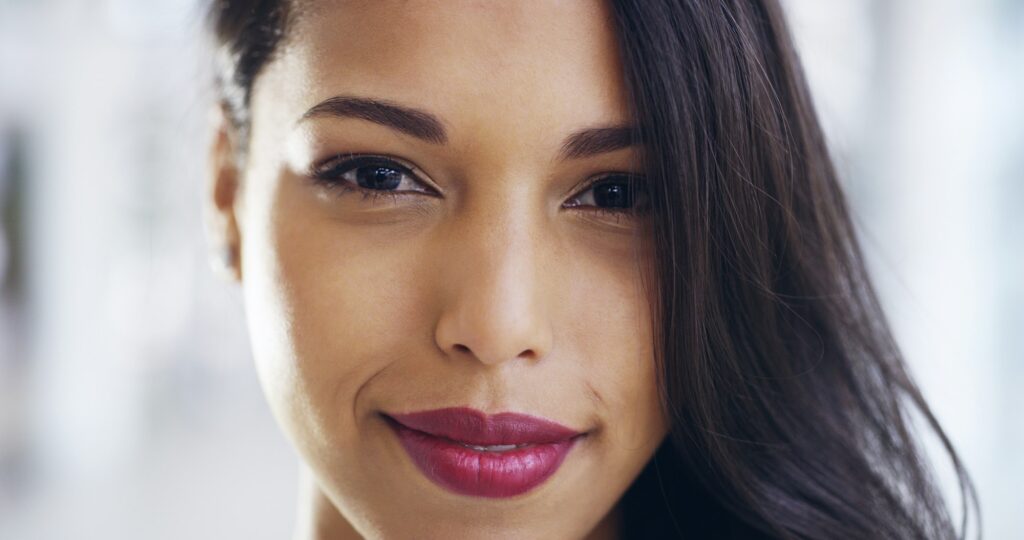 Cropped shot of a confident young businesswoman working in a modern office