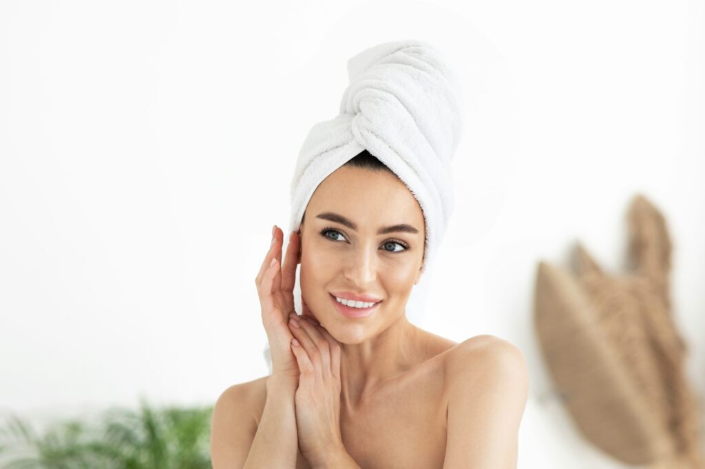 Dermatology and cosmetology, natural beauty and skin care at home