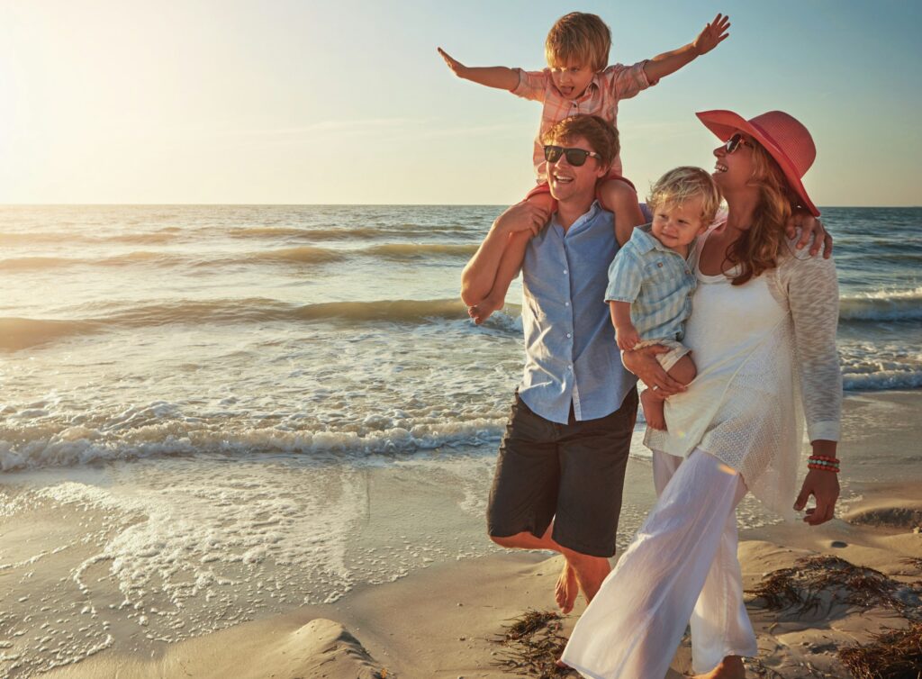 The best things in life...summer and family