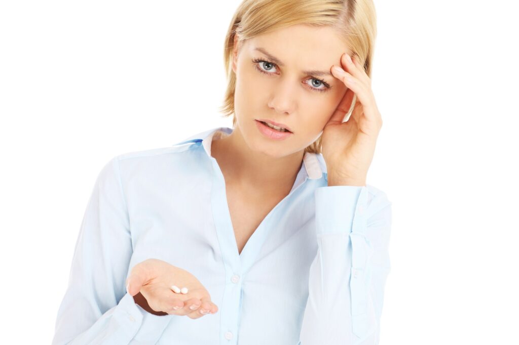 Woman and migraine