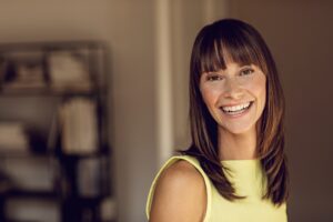 Portrait of a happy, confident woman