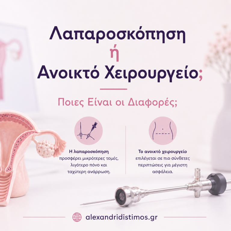 Λαπαροσκόπηση ή Ανοικτό Χειρουργείο; Ποιες Είναι οι Διαφορές;