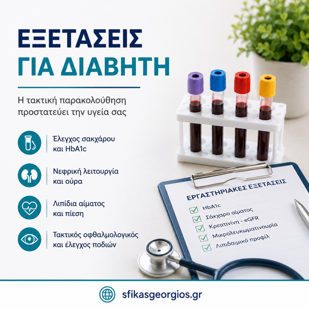 Εξετάσεις για Διαβήτη: Ποιες Χρειάζονται και Κάθε Πότε