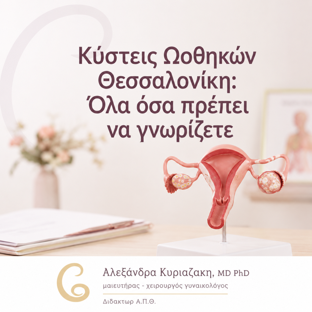 Κύστεις Ωοθηκών στη Θεσσαλονίκη: Συμπτώματα, Διάγνωση και Αντιμετώπιση